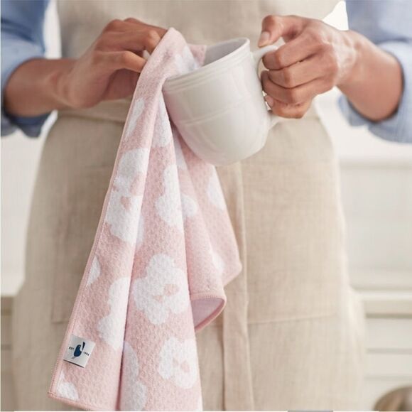 Norwex Tea Towels Limited Edition Water Tile/Floral NWT - Picture 2 of 15